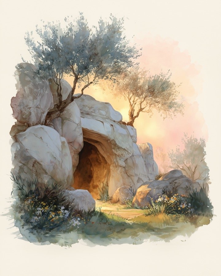 Christian resurrection printable wall art